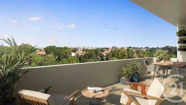 Appartement F2 à vendre - 2 pièces - 45.0 m2 - PERPIGNAN - 66 - LANGUEDOC-ROUSSILLON - Century 21 Côté Sud Immo