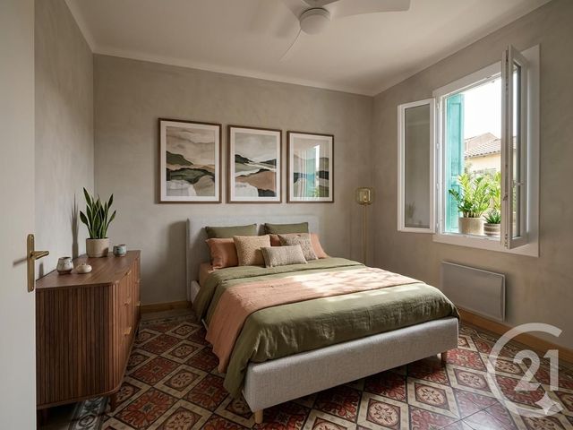 Appartement T3 à vendre - 3 pièces - 63.29 m2 - PERPIGNAN - 66 - LANGUEDOC-ROUSSILLON - Century 21 Côté Sud Immo