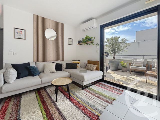 Appartement F3 à vendre - 3 pièces - 58.81 m2 - PERPIGNAN - 66 - LANGUEDOC-ROUSSILLON - Century 21 Côté Sud Immo